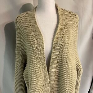Hersy Open Weave Soft Slouchy Comfy Open Cardigan Medium Cozy Stylish Chunky